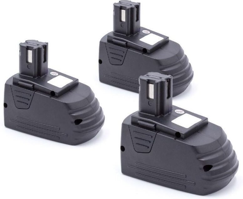 vhbw 3x Akku Ersatz für Hilti SFB126A, SFB126, SFB121 für Werkzeug (2100 mAh, NiMH, 12 V)