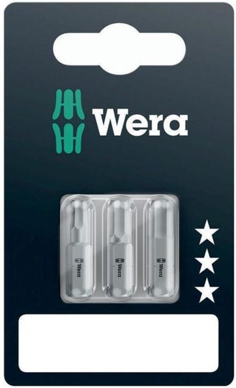 Innensechskant-Bits auf SB-Karte, 3 tlg. - 05073344001 - Wera
