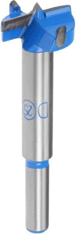 Foret Scie Cloche 25 Mm Carbure Tungstène Perçage Bois Trous Charnière Bleu Gris