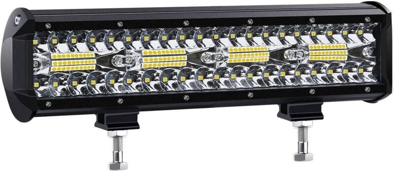 Thumbnail - 12V 300W 12-Zoll LED-Arbeitsleuchte, 240W LED-Autoscheinwerfer, IP67 wasserdicht, Flutlicht, 27.000lm LED-Nebelscheinwer...