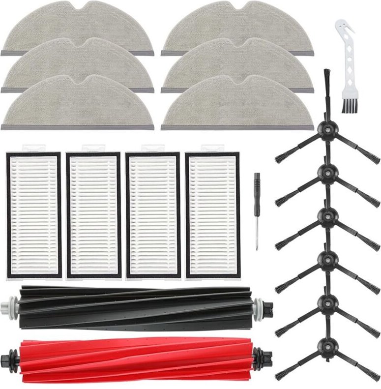 Für Q5 Pro Roboter-Staubsauger Hauptseitenbürste Hepa-Filter