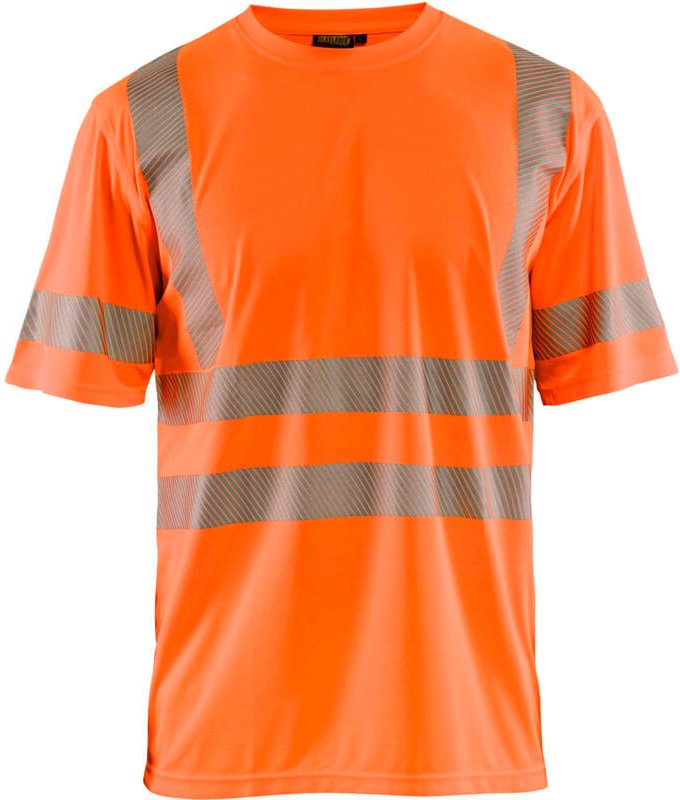 Hochsichtbares Anti-UV-Arbeitsshirt 3420 - Neonorange M