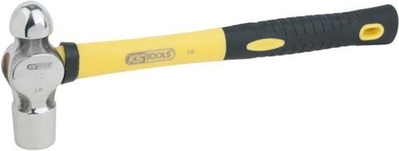 Edelstahl Schlosserhammer mit Fiberglasstiel, 230g