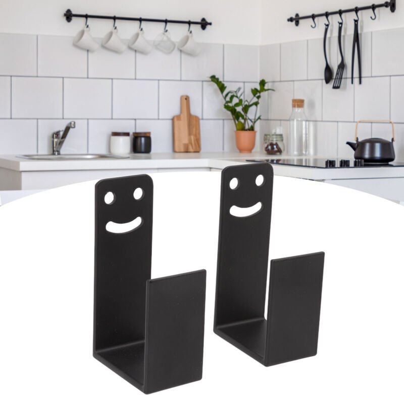 Topfdeckelhalter zur Wandmontage, verstellbarer Deckelhalter aus Edelstahl für Küchenschränke..DEBUNS