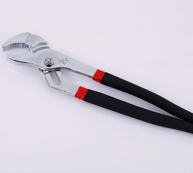 Pinces de pompe à eau de 12 pouces poignées mâchoires poignées de grande pince réglables