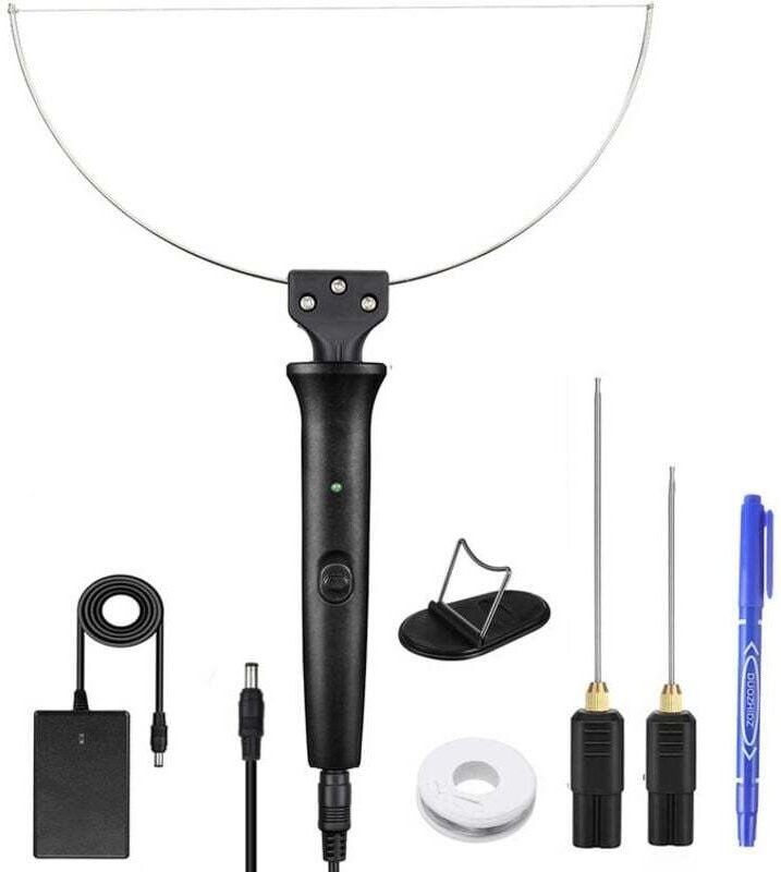 Ce coupe-mousse électrique 3 en 1, coupe-mousse à arc 100-240V/18W, est adapté aux mousses plastiques et est livré avec ...