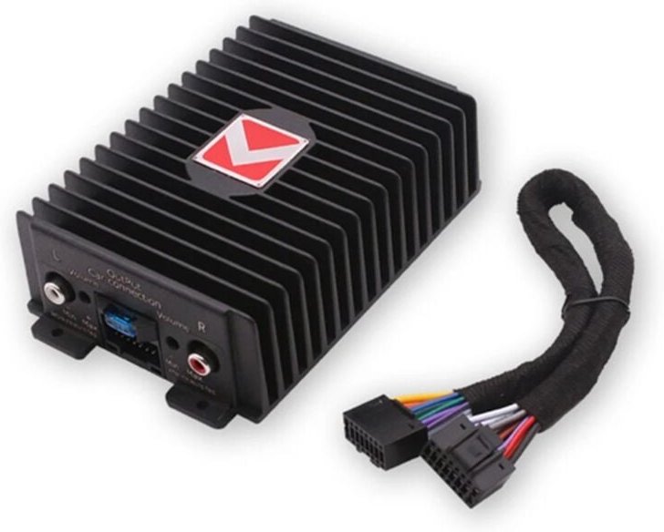 Android Navigation -Verstärkerbox, Professionelles Auto-Stereo-Audio, 4 x 80 w, Leistungsstarkes Sound-Upgrade, HiFi--Ve...