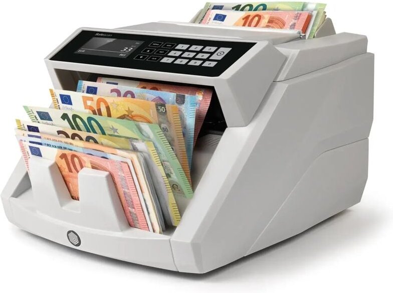 Liderpapel - Banknotenzähler / Detektor Safescan 2465-s mit hoher Geschwindigkeit mit kostenloser Software mcs