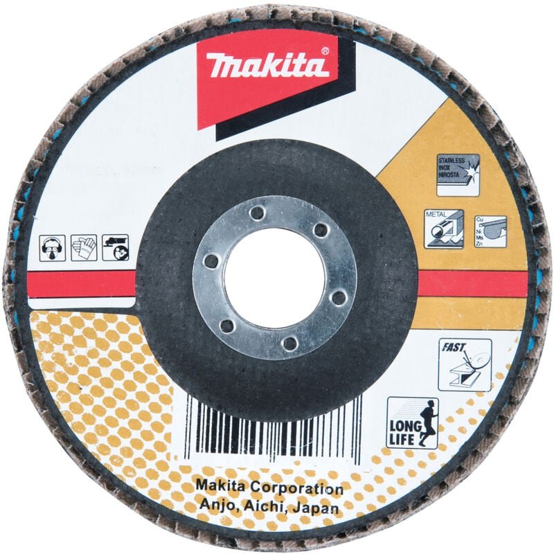 D-53855 Zirkonia-Fächerscheibe 180mm G120 - Makita