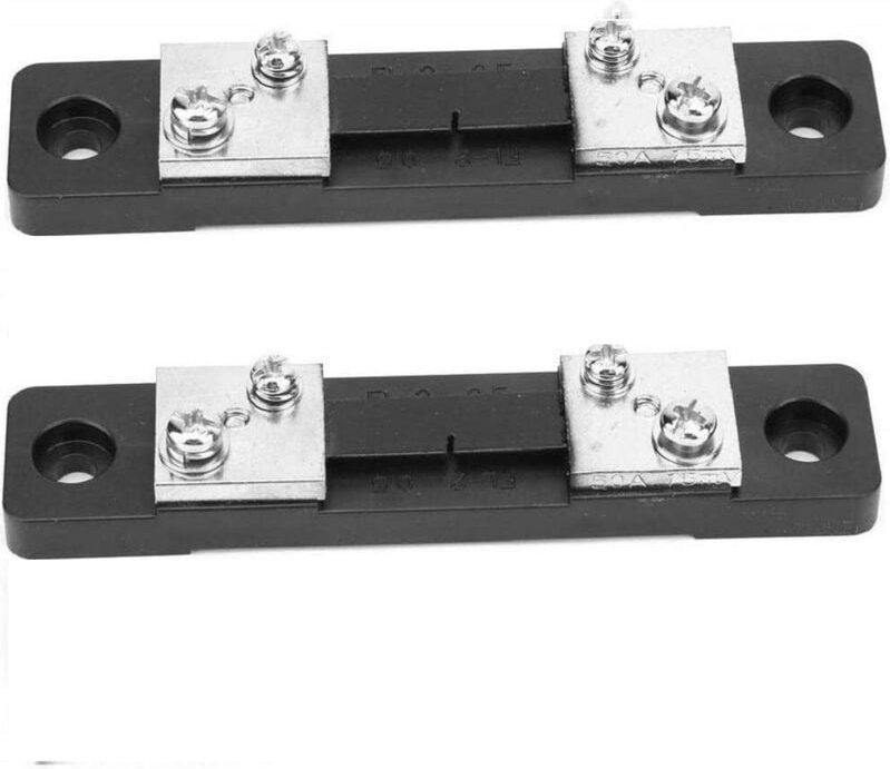 2 Stücke FL-2 50A 75MV DC Strom Shunt Widerstand für Amperemeter