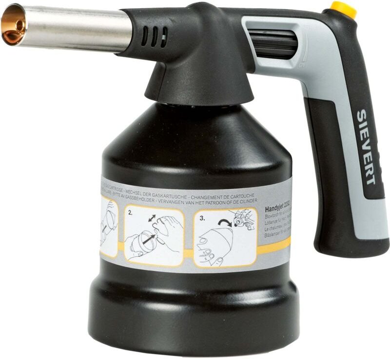 Lötlampe HandyJet 2283 inkl. 2210 1 kW - 228302 - Sievert