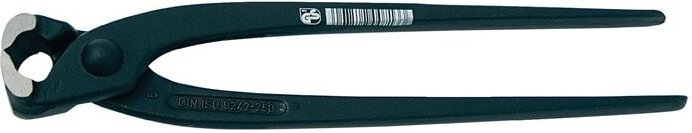 Monierzange Länge 250 mm poliert schwarz lackiert