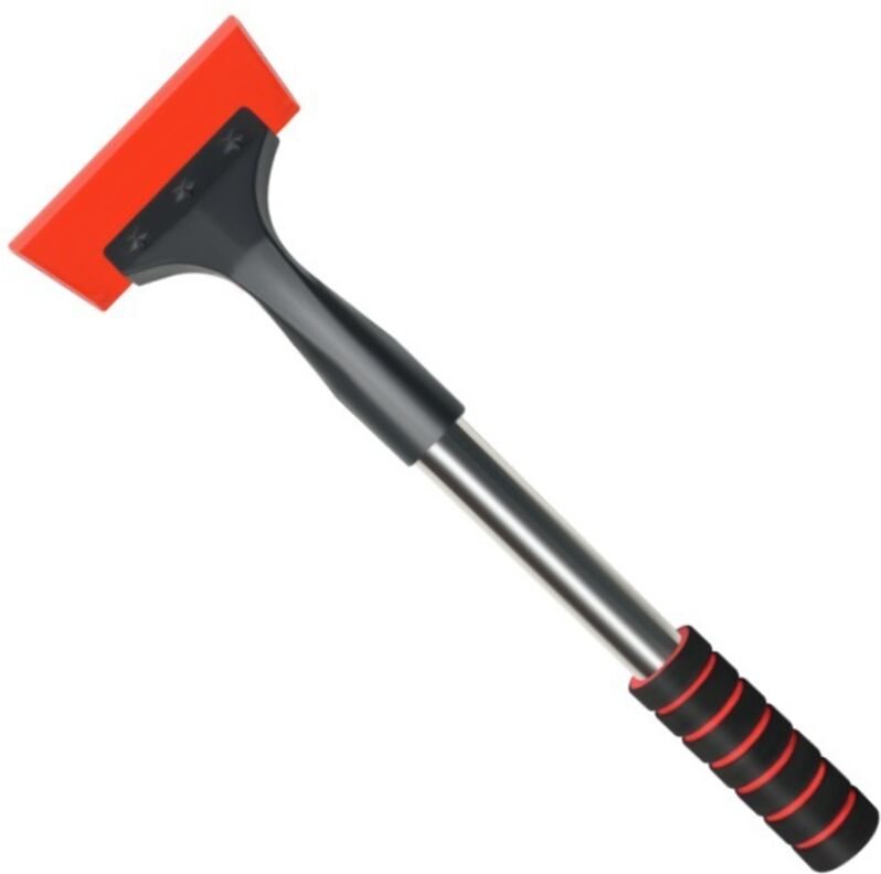 CCYKXA Eiskratzer für Autos, 38,5 cm Schneekratzer mit rutschfestem Griff, verlängerter Schnee- und Eiskratzer für Winds...