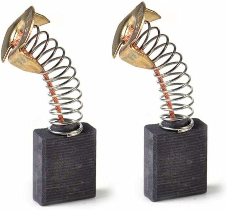 Packung mit 10 Kohlebürsten für Elektromotoren, Kohlebürsten für Winkelschleifer, elektromechanische Bürsten-Elektrowerk...