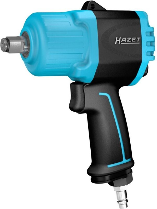 FP - Hazet Twin Turbo Schlagschrauber, Lösemoment maximal: 2200 Nm, Vierkant massiv 12,5 mm (1/2), Hochleistungs-Doppelh...