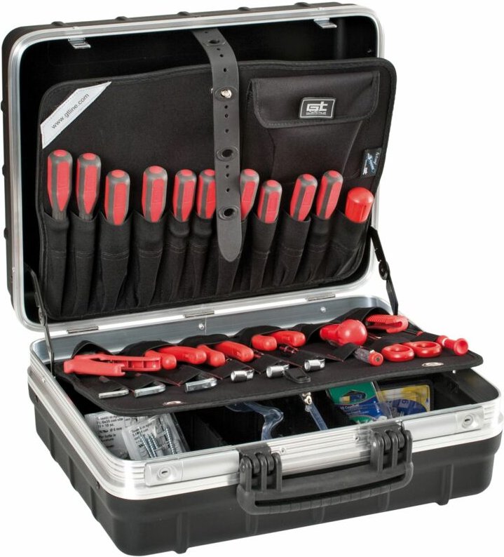 Gt Line - gt Werkzeugkoffer Atomik PTS.4172 mit Kunststoffschalen