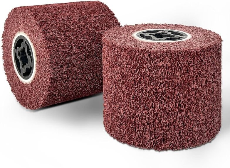 Schleifwalze mit 80er Körnung Effektive Schleifwalze aus braunem Korund Schleifhülsen für Schleifwalzen und Schleifmasch...