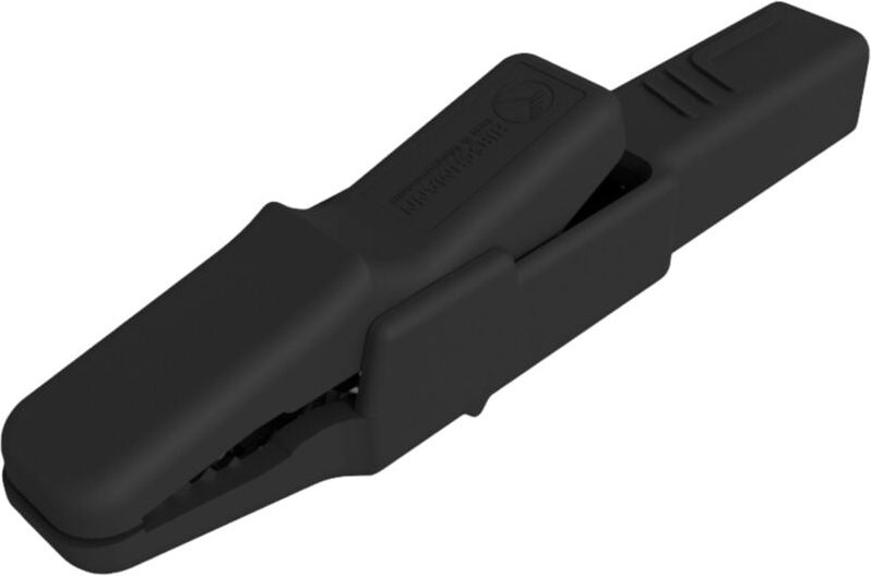 Sks Hirschmann - ak 2 b sw Sicherheits-Abgreifklemme Steckanschluss 4 mm cat ii 300 v Schwarz