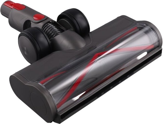 Weicher Rollenbürstenkopf für Akku-Staubsauger K30/X40. Hartholzbodenaufsatz mit LED-Scheinwerfern