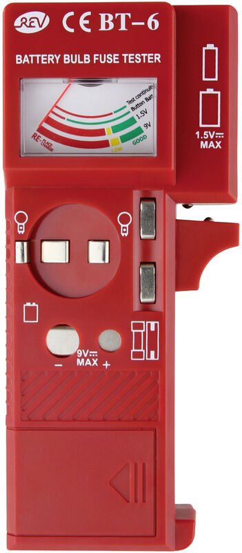 REV - Batterietester BT-6 Batterie 0037322702