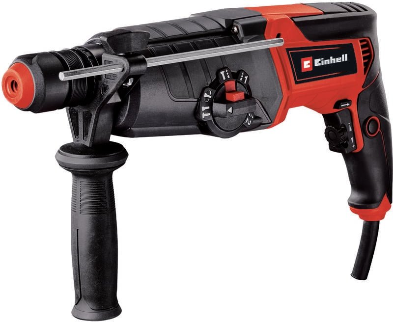 Einhell Bohrhammer TE-RH 950/1 5F (950 W, 2-Gang-Getriebe, Schlagstärke 3 J, SDS-plus-Aufnahme, Bohrtiefenanschlag, Bohr...