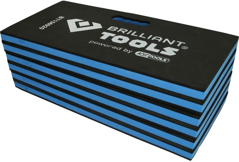Brilliant Tools - Faltbare Mechaniker-Schutzmatte, 1200 x 400 x 23 mm