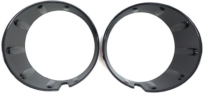 Tlily - Nebelscheinwerferabdeckung R55 Nebelscheinwerfer-Zierring für R56 R57 R58 R59 51117248791 51117248792