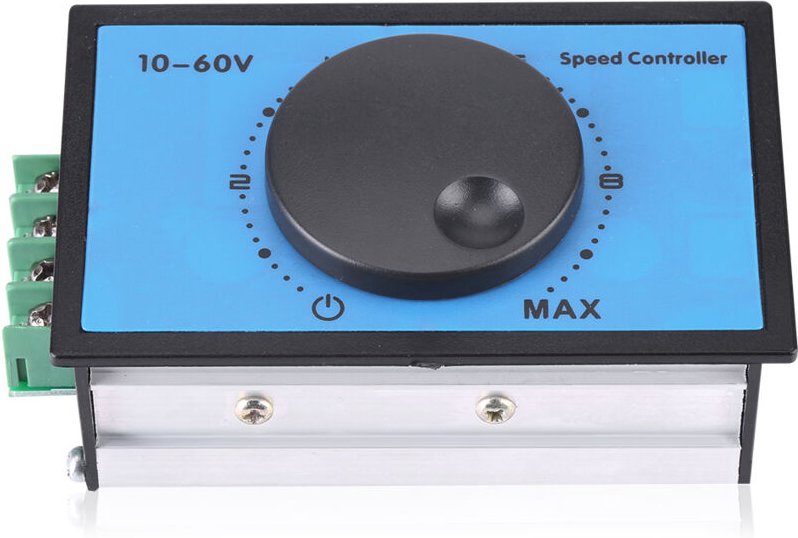 Drehzahlregler/Schaltmodul für Gleichstrommotoren (PWM) 20 A 10–60 V 12 V 24 V 36 V 48 V