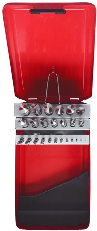 Ks Tools hss-g Spiralbohrer-Satz, Stahlblechkassette, 25-tlg. 1-13 mm