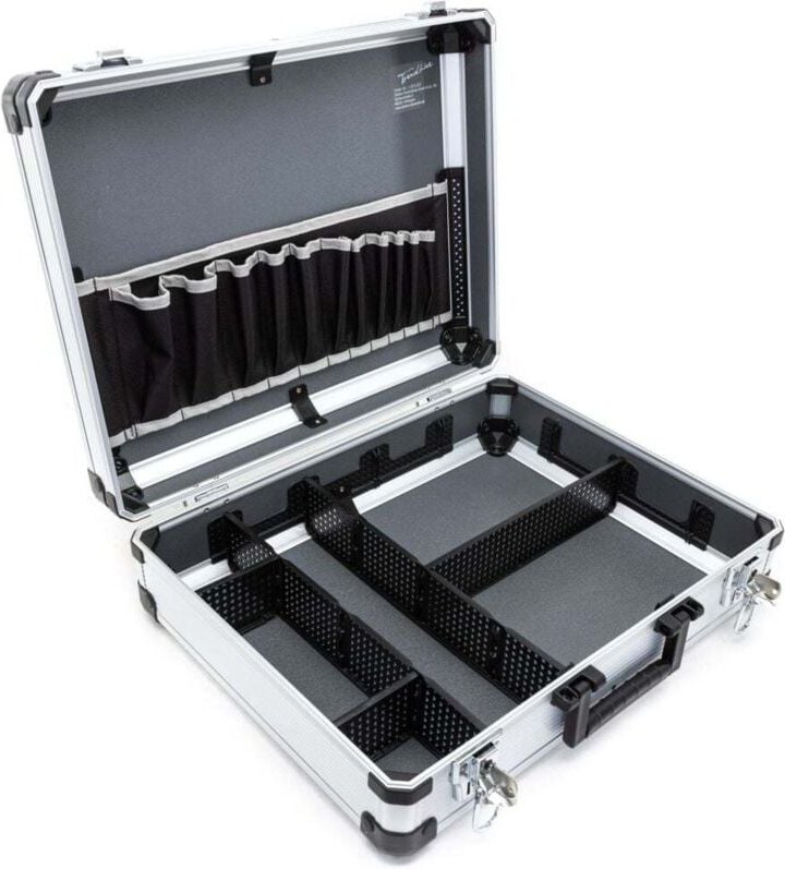 Werkzeugkoffer, mit Alu-Rahmen Alukoffer Werkzeugkiste Werkzeugkasten - Trendline