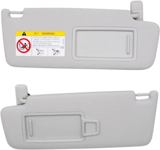 Innensonnenblende Vorne Links + Rechts mit für Golf 7 SportsVan MK7 B8 CC 5GG857551/2