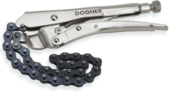 Kettengriffzange, CrMo, 450 mm Dogher 281-450