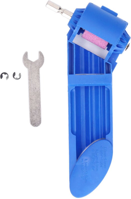 CFTGIW Korund-Bohreranspitzer, tragbare Korund-Schleifscheibe, Bohreranspitzer für Elektrowerkzeuge und Schleifmaschinen...