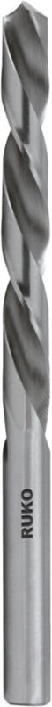 RUKO Spiralbohrer DIN 338 Typ N HSS G linksschneidend Ø 5,0 x 86 x 52 mm 10 Stk