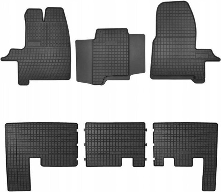 Thumbnail - Gummimatten für Ford Transit Custom, 2-reihig, ab 2012