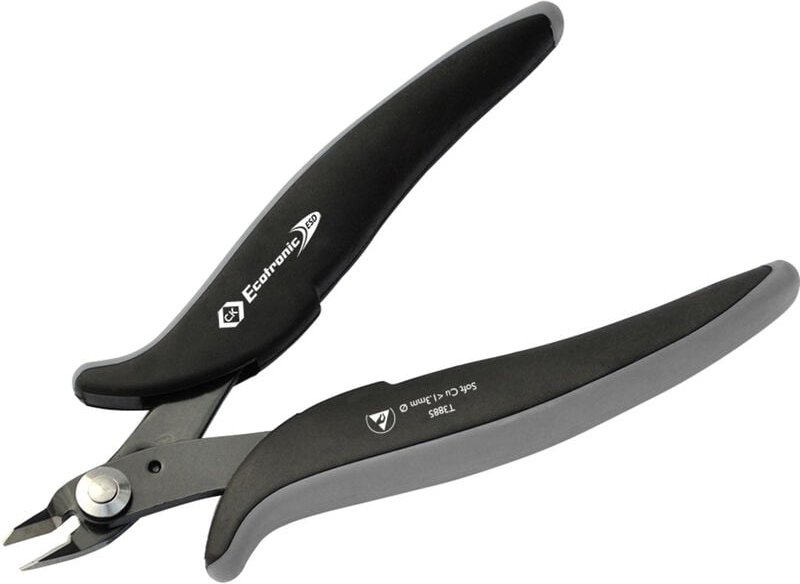 C.k Ecotronic T3885 esd Printzange ohne Facette 139 mm