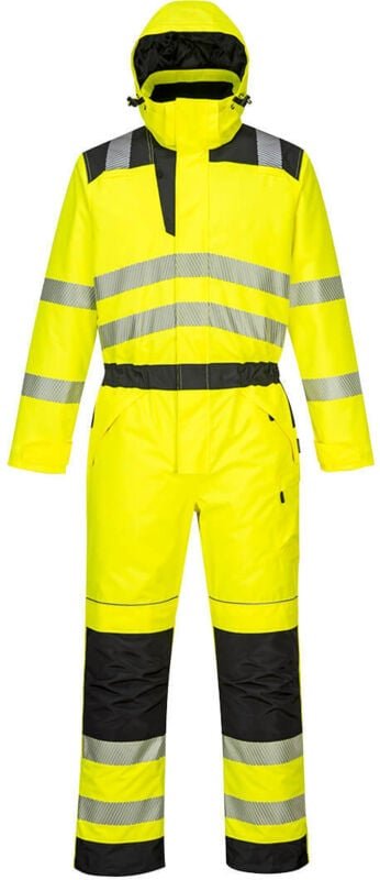 Winterkombination PW3 Hochsichtbarkeit Gelb/Schwarz S - FR(38-40) - UK(30-32)