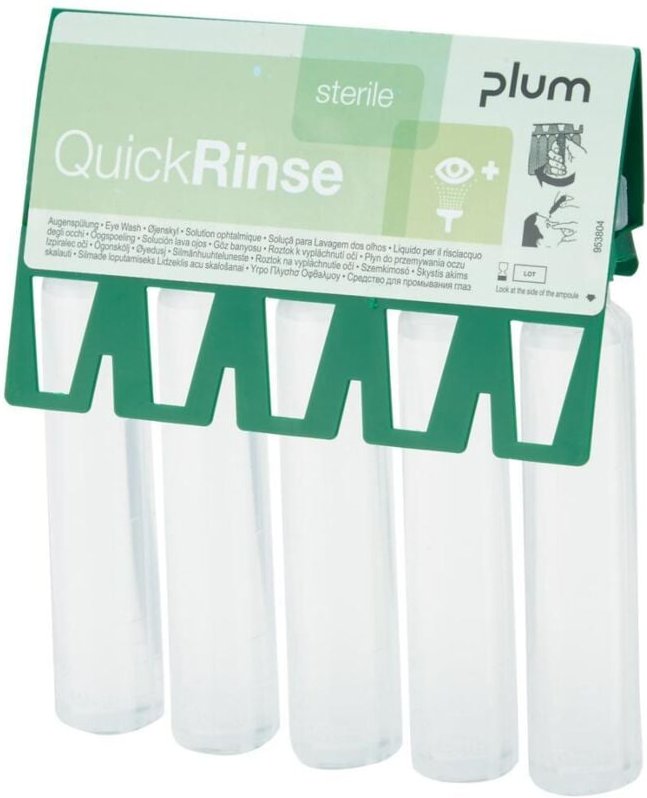 Augenspülamp.Quick Rinse (Refill m. 5 Stück) - Plum