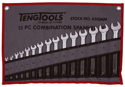 Ring-Maulschlüssel-Set Tengtools 6515MM 151590304