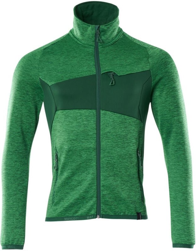 Mascot MASCOT® ACCELERATE Fleecepullover 18103 mit Reißverschluss Herren Gr. 2XL grasgrün/grün