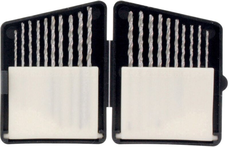 Unbekannt - Donau Elektronik HSS225 hss Metall-Spiralbohrer-Set 20teilig 1.3 mm, 1.4 mm, 1.5 mm, 1.6 mm, 1.8 mm,