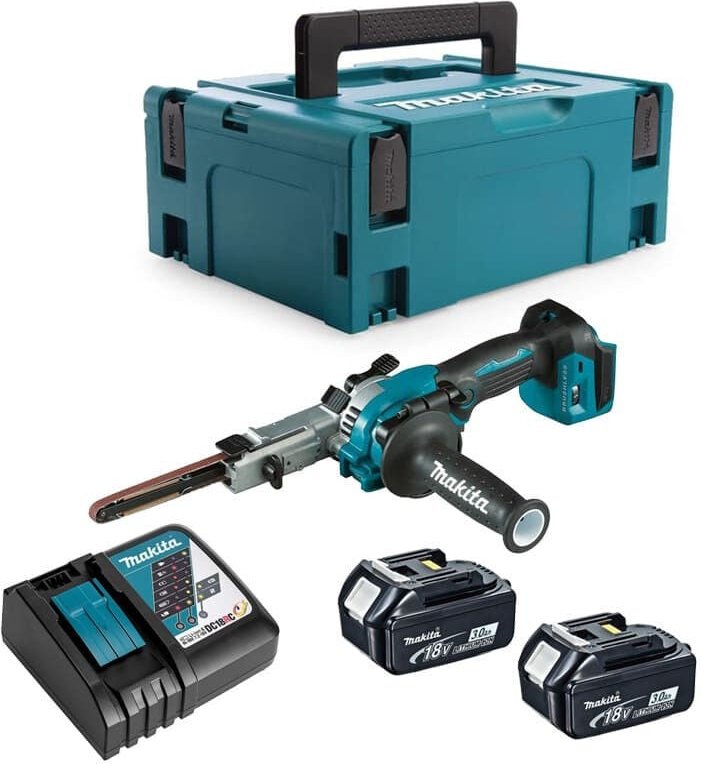 Makita - Bandschleifer 18V bl lxt (2x3,0 Ah) im Koffer DBS180RFJ