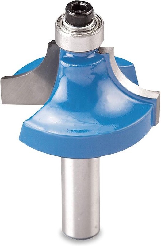 KWB - Stabfräser ø 31,7 mm, hartmetallbestückt mit Anlaufkugellager, präzisem Spannschaft und optimierter Schneidengeome...