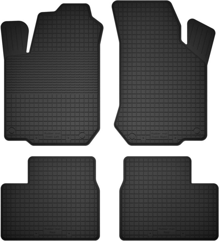 Gummi-Automatten, 4er-Set, Universalmodell: Opel Corsa B Fließheck (1993-2001)