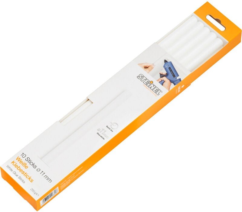 Steinel 006808 Heißklebesticks 11 mm 250 mm Weiß 250 g 10 St.