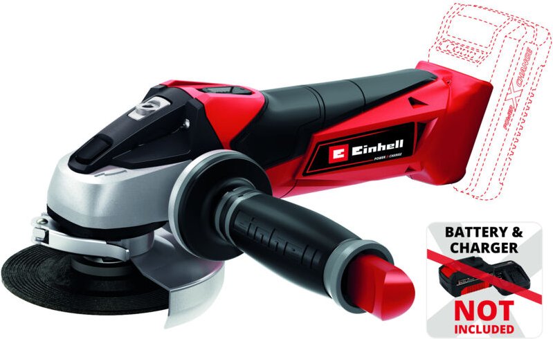 Akku-Winkelschleifer 4431110, te AG18 Li Solo - Einhell