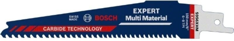 Accessories 2608900389 expert 'Multi Material' 956 xhm Säbelsägeblatt, 1 Stück Sägeblatt-Länge - Bosch