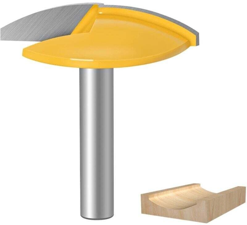 Schaftfräser, Hartmetallfräser, 8-mm-Schaftfräser, für Massivholz und MDF