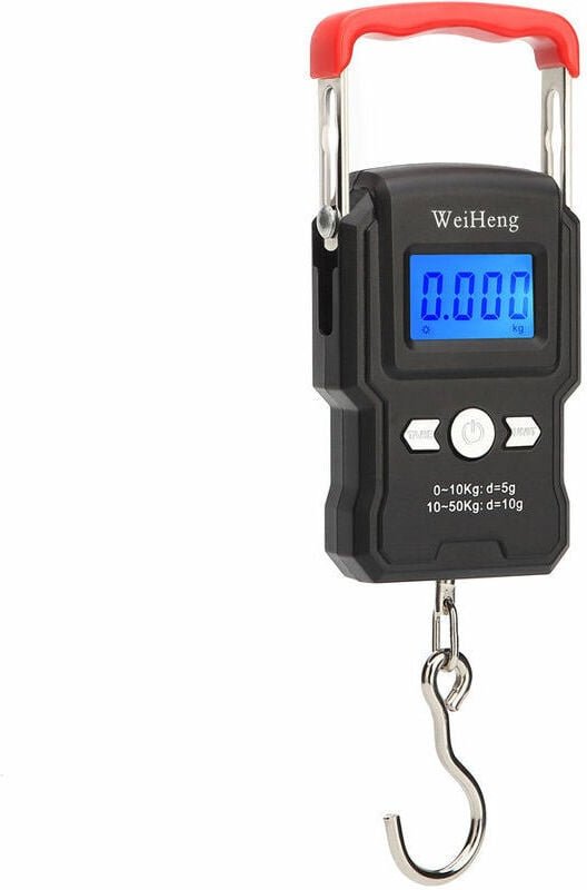 Balance A Crochet Suspendue, Double Precision, Retroeclairage De L'Ecran Lcd, 50Kg / 5G