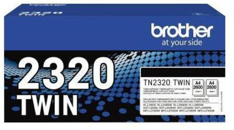 Toner Originalzubehör TN-2320TWIN ca. 2 x 2.600 Seiten schwarz 2 St./Pack.